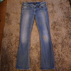 Silver Jeans Dawson RARE Studded, Pocket Flaps